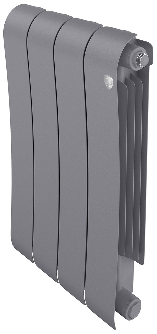 Изображение товара Радиатор биметаллический Royal Thermo Infinity 500 Silver Satin VR80 4 секции