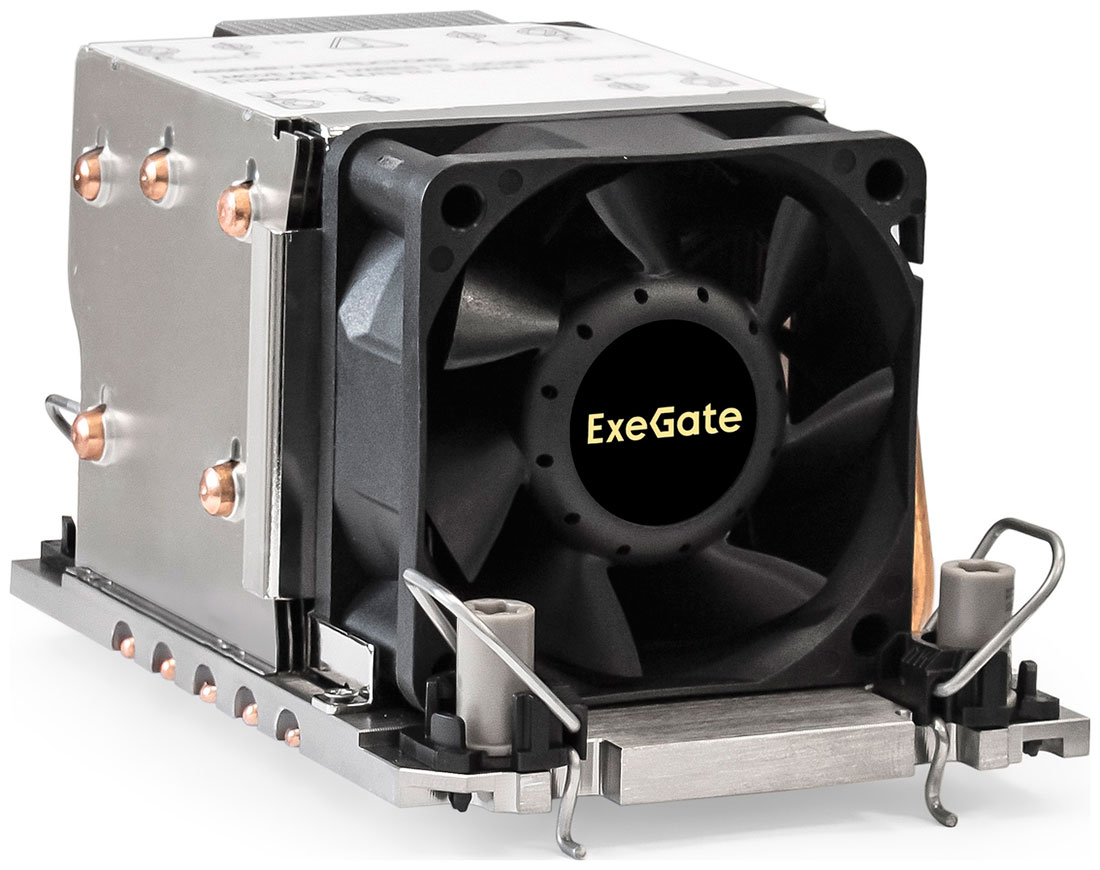 Изображение товара Кулер для процессора ExeGate ESNK-P0078AP4.PWM 2U медь алюминий 60 мм