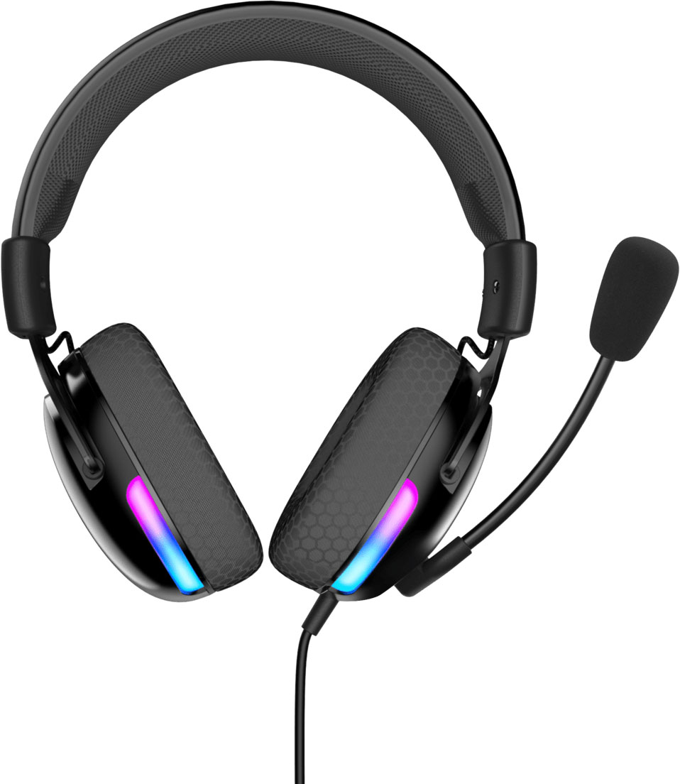 Изображение товара Проводная игровая гарнитура Thunderobot H41 с RGB подсветкой и регулируемым микрофоном