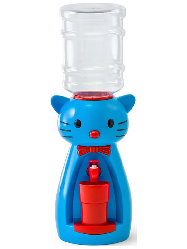 Изображение товара Детский кулер Vatten kids Kitty Blue с верхней загрузкой и 2.5 л бутылей