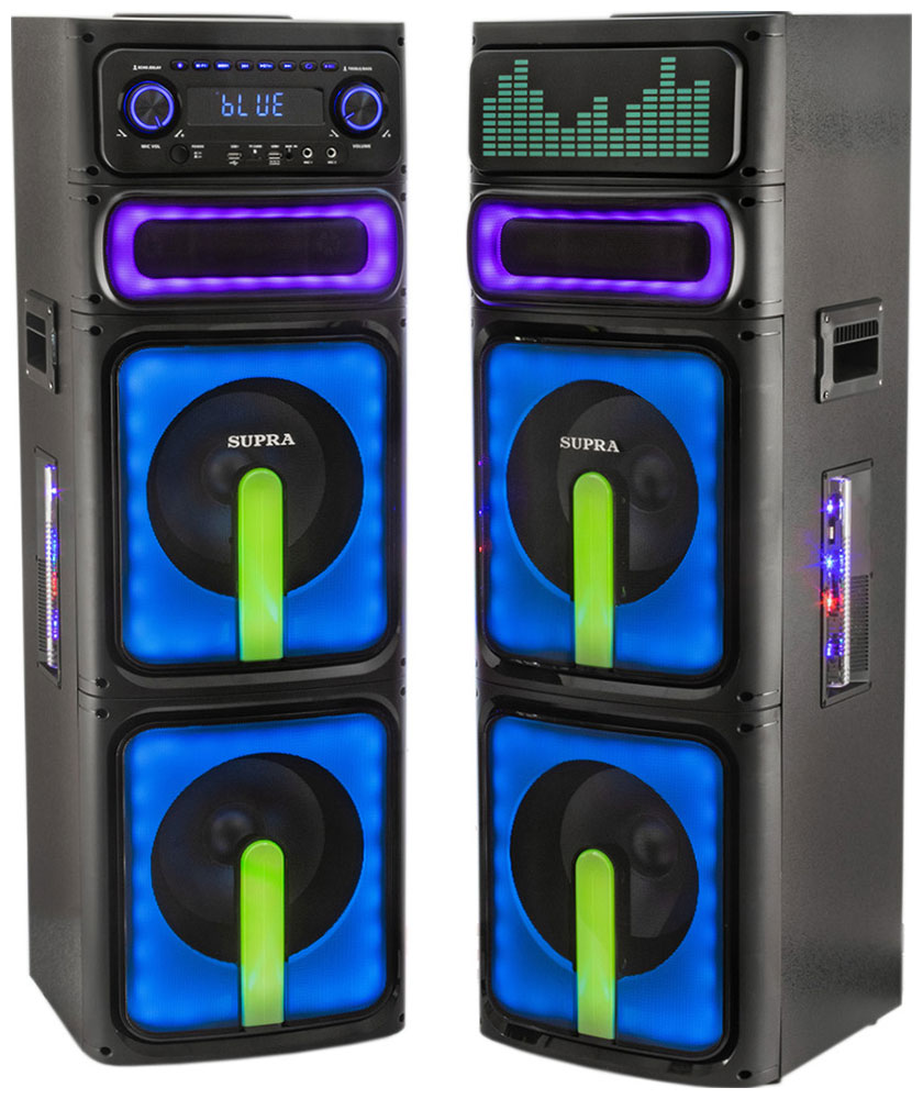 Изображение товара Мощная аудиосистема Supra SMB-2050 с караоке Bluetooth FM и USB