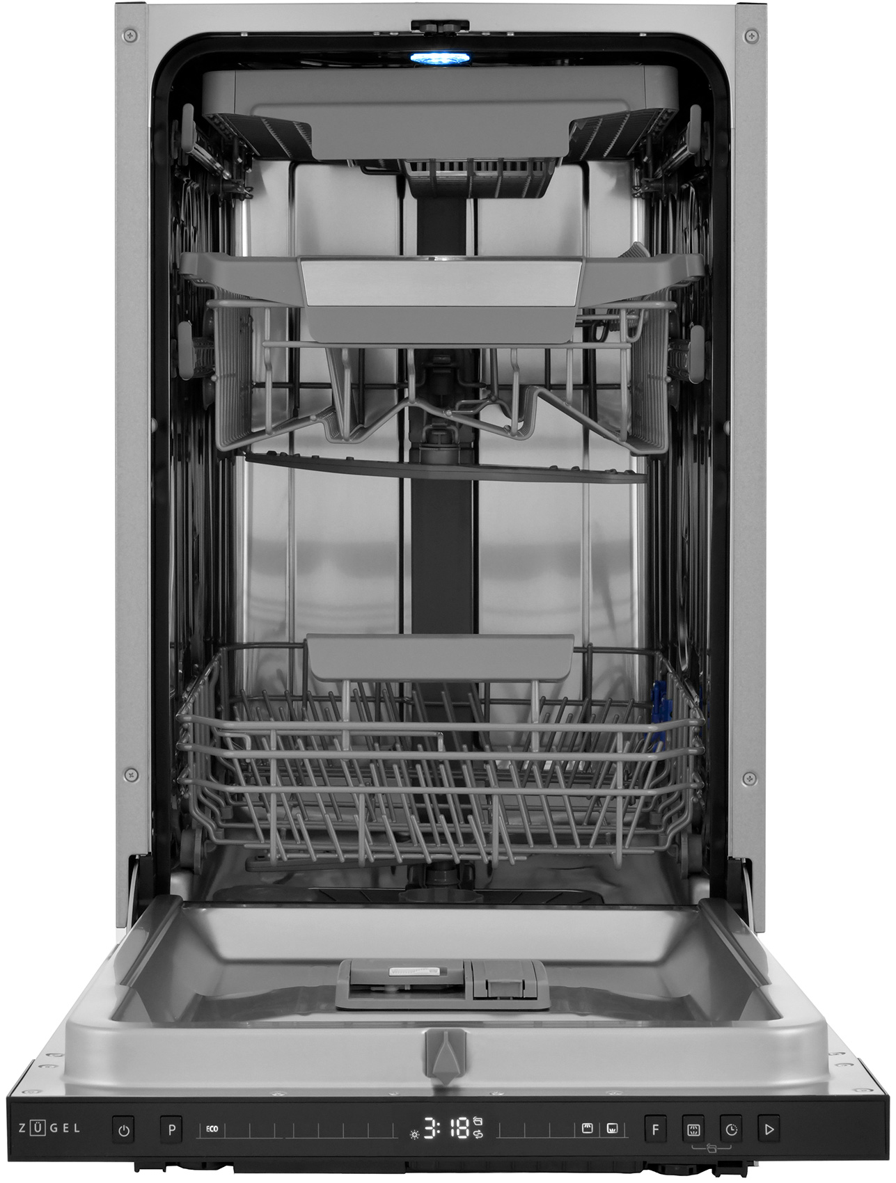 Изображение товара Встраиваемая посудомоечная машина Zugel ZDI457 10 комплектов A+++ 49дБ