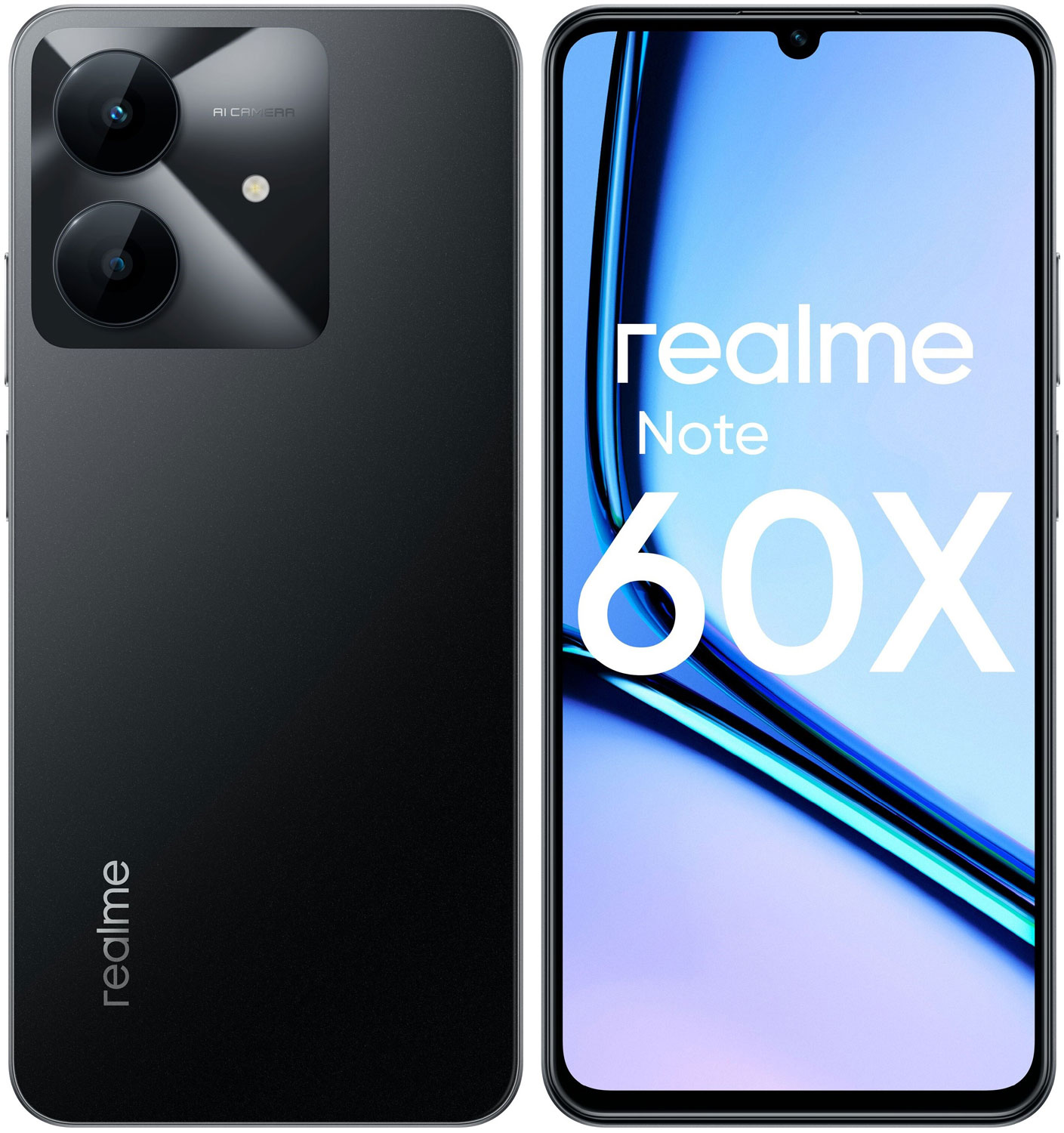 Изображение товара Смартфон Realme Note 60x RMX3938 64Gb 3Gb черный