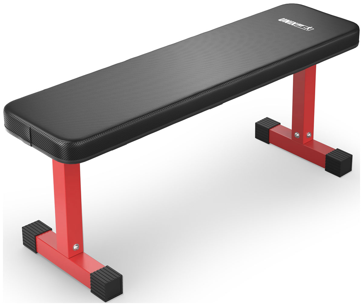 Изображение товара Скамья силовая горизонтальная Unix Fit BENCH 100 - прочная и универсальная для дома