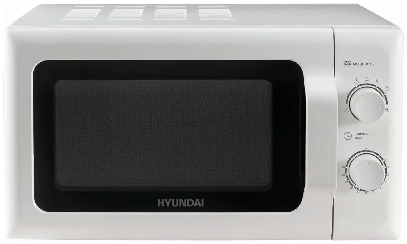 Изображение товара Микроволновая печь Hyundai HYM-M2051 20л 700Вт механика белая
