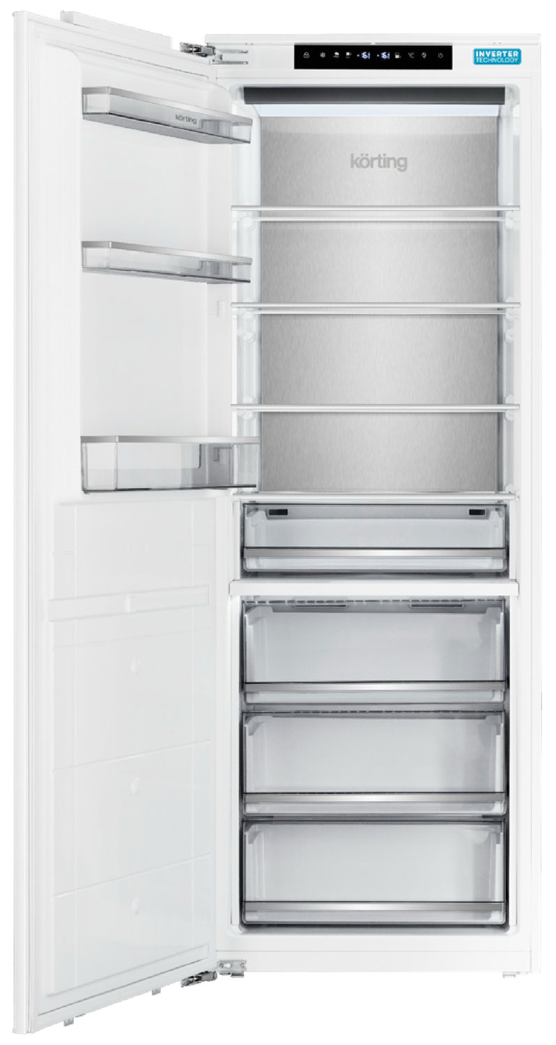 Изображение товара Встраиваемый морозильник Korting KSFI 1955 с системой No Frost и Super Freeze