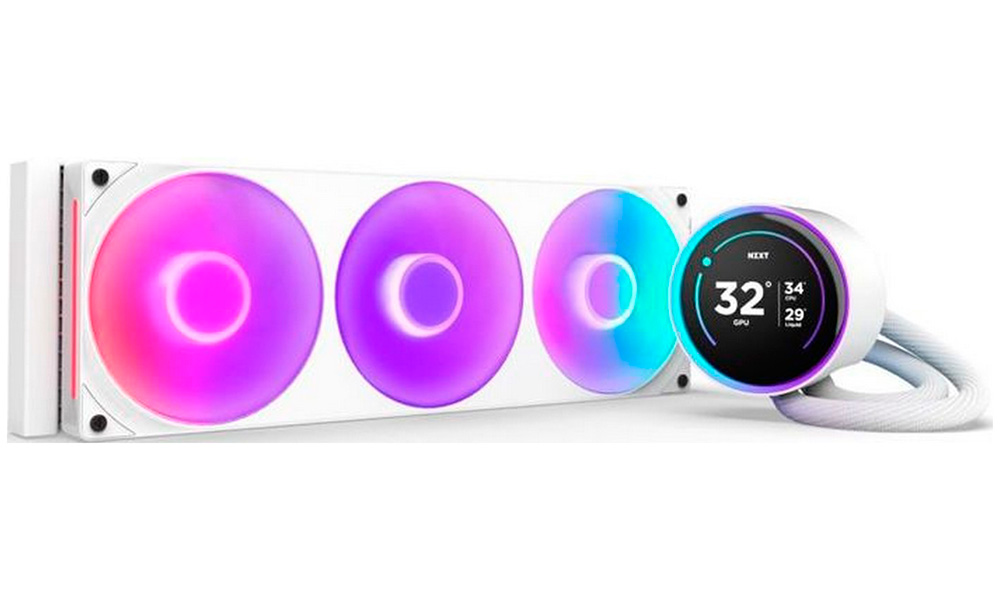 Изображение товара Система жидкостного охлаждения NZXT Kraken Elite 360 RGB