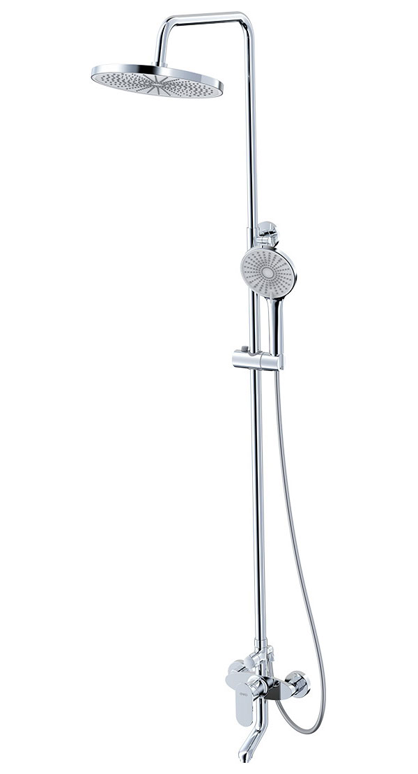 Изображение товара Душевая система AWP Narbus S0262C с тропическим душем хром
