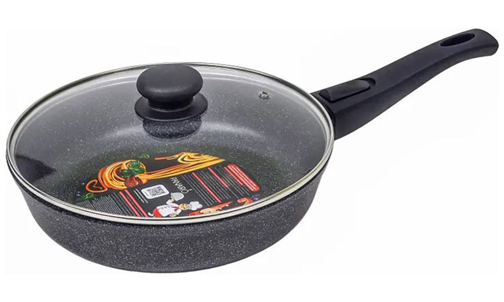 Изображение товара Сковорода Panairo Veranss 22 см с крышкой и съемной ручкой