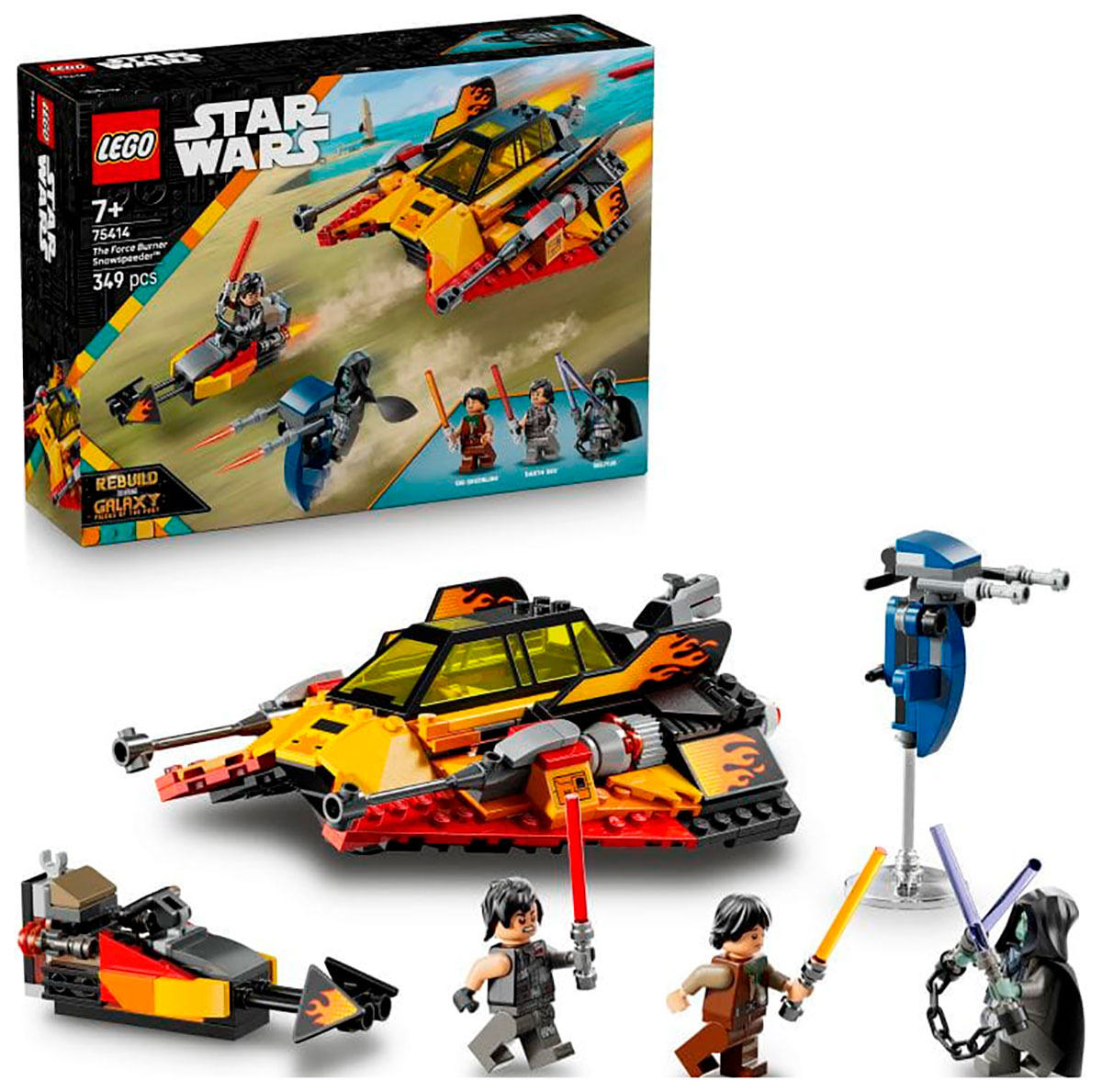Изображение товара Конструктор Lego STAR WARS (75414) Flame Snowspeeder для детей от 7 лет