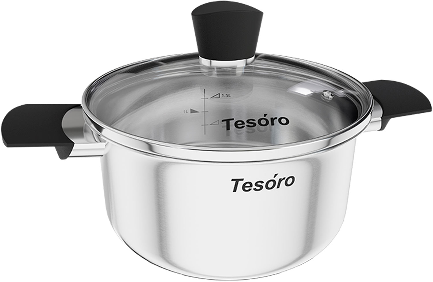 Изображение товара Кастрюля Tesoro Siena, 2.1 л (КС421)