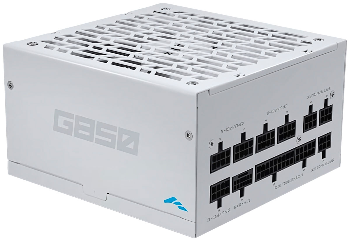 Изображение товара Блок питания Sama G850 White (HAT-850yzB1G), 850W, Gold (G0850-WHGFF001-EU)