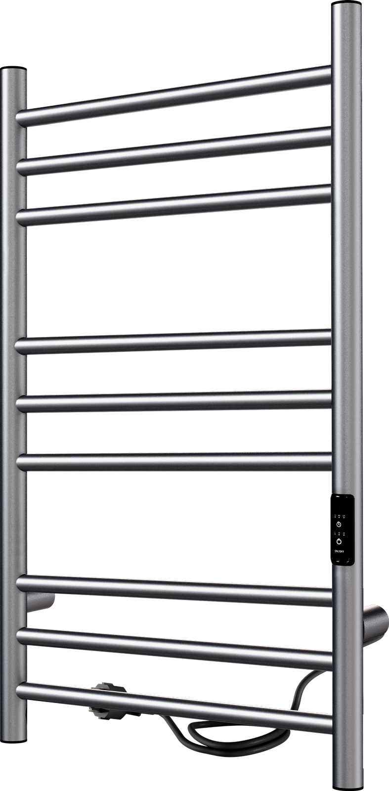 Изображение товара Электрический полотенцесушитель Indigo Line Trinity, без полки, Graphite Metallic (LСLTE80-40GFMRt)