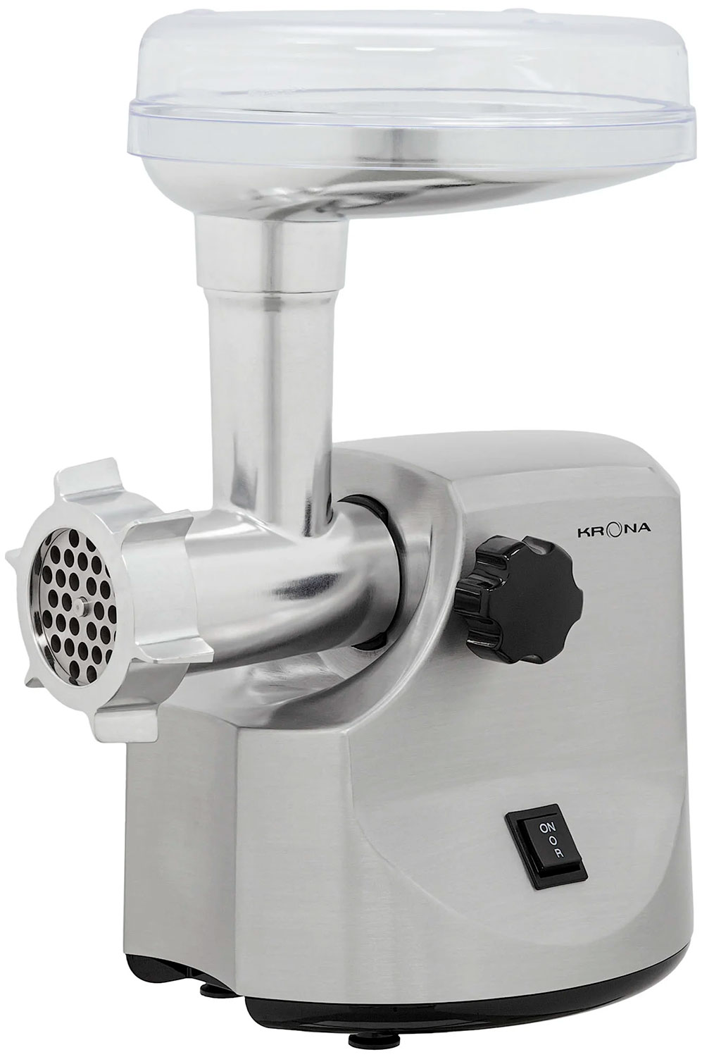 

Мясорубка Krona Wolf Metall 1800W, Нержавеющая сталь