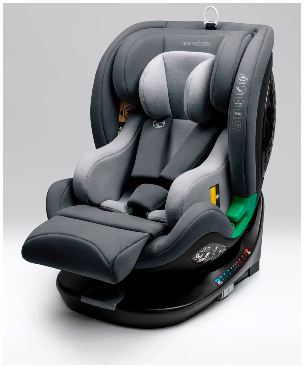 Изображение товара Автокресло Amarobaby Triumph i-Size 0-12 лет 40-150 см для безопасных поездок
