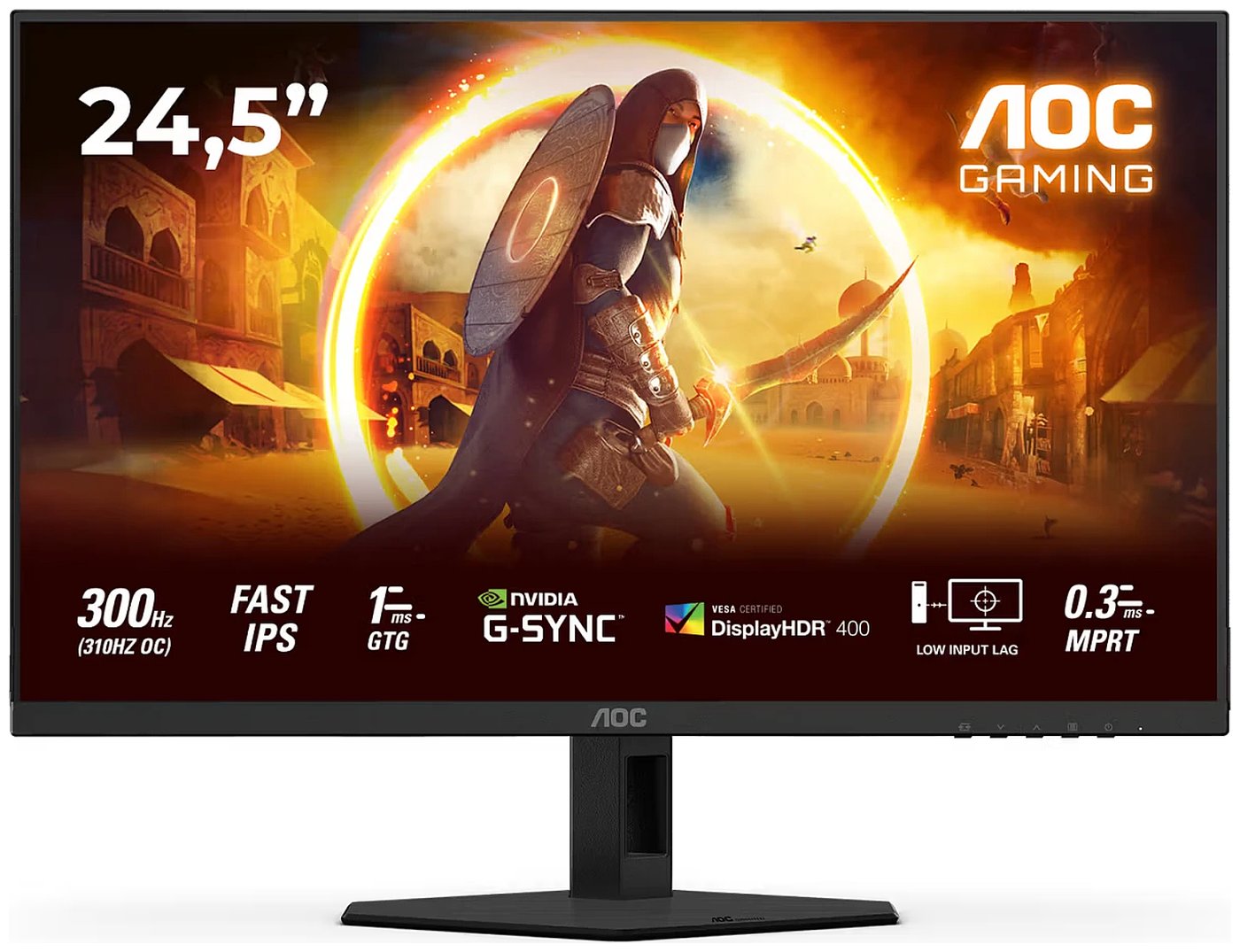 Изображение товара Игровой монитор AOC 24.5'' 310 Гц IPS высокое разрешение и быстрая реакция