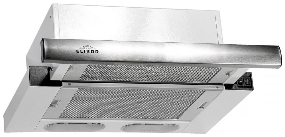 Вытяжка ELIKOR Интегра 45П-400-В2Л КВ II М-400-45-280 белый/нерж.