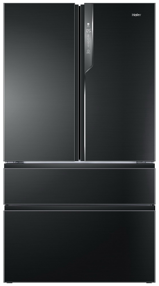 цена Многокамерный холодильник Haier HB 25 FSNAAA RU black inox