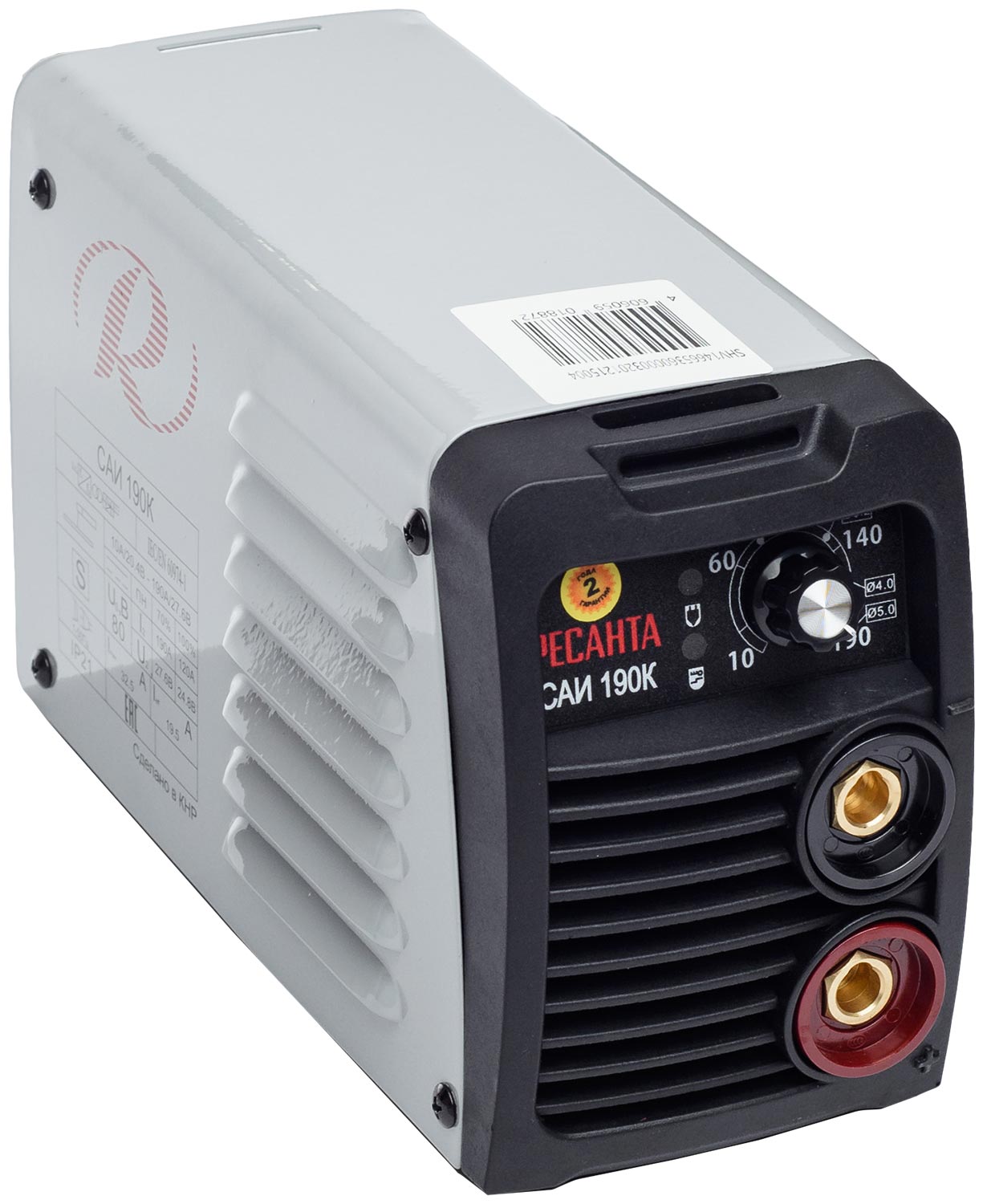 Изображение товара Сварочный аппарат Ресанта САИ190К (компакт)