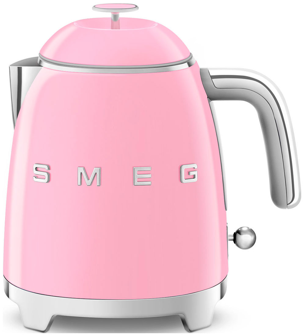 Чайник электрический Smeg KLF05PKEU розовый чайник smeg klf05pkeu розовый 0 8л 1400 вт металл пластик