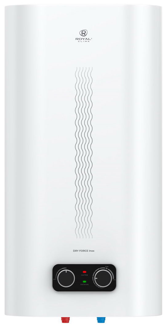 

Водонагреватель накопительный Royal Clima DRY FORCE Inox RWH-DF100-FS