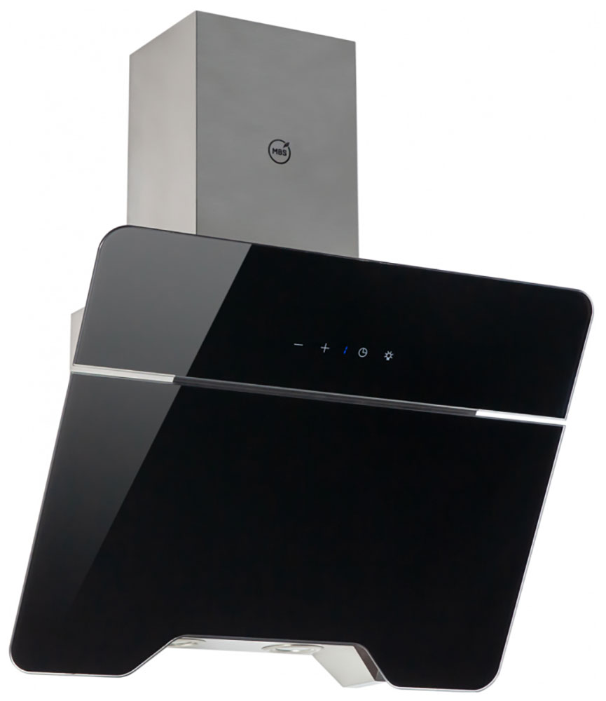 Изображение товара Вытяжка MBS FELICIA 160 GLASS BLACK наклонная 750 м3/ч сенсорное управление