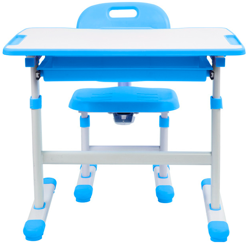 Комплект парта стул трансформеры Cubby Capri Blue цена и фото