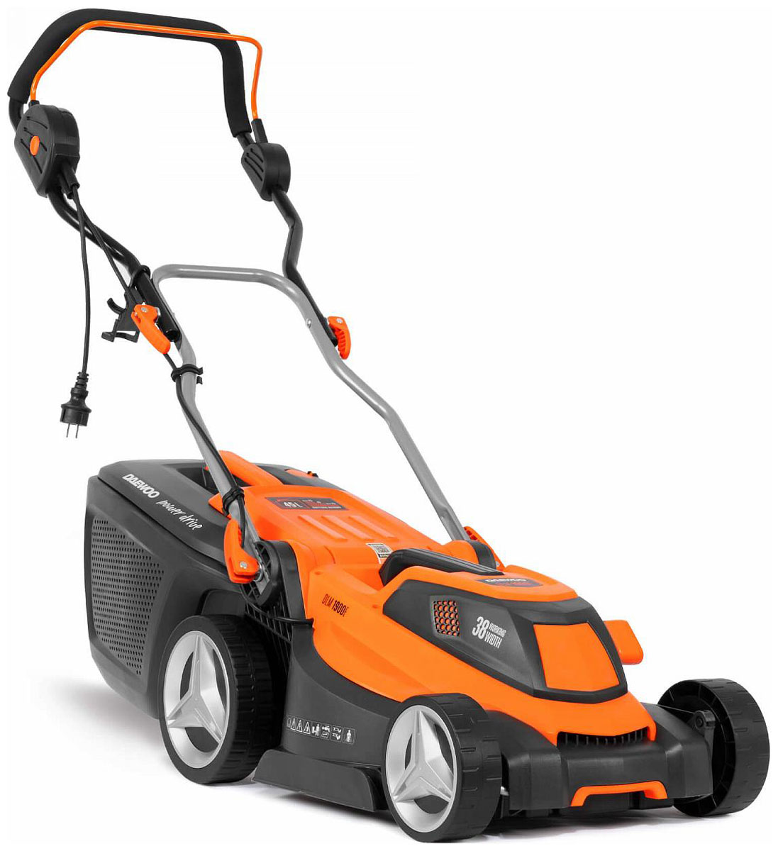 Изображение товара Газонокосилка Daewoo Power Products DLM 1900E с электрическим двигателем 1.6 кВт Изображение товара Газонокосилка Daewoo Power Products DLM 1900E с электрическим двигателем 1.6 кВт