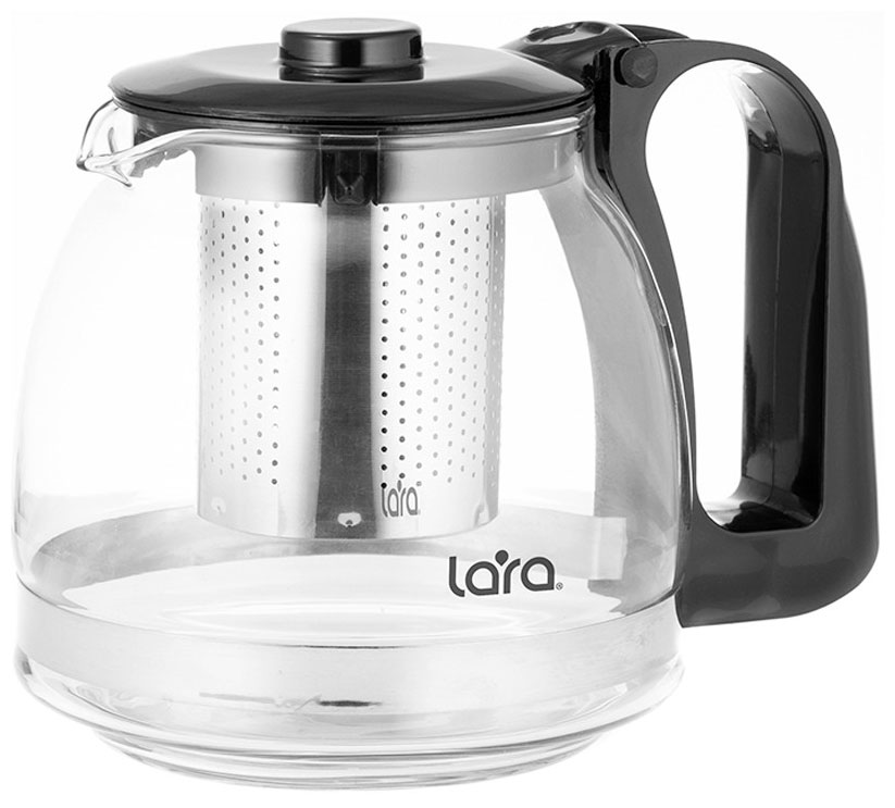 Изображение товара Заварочный чайник Lara 700мл стальной фильтр LR06-07
