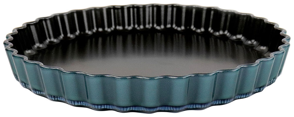 Форма для выпечки Vitrinor круглая волнистая голубая 27 см ( 01400010 )