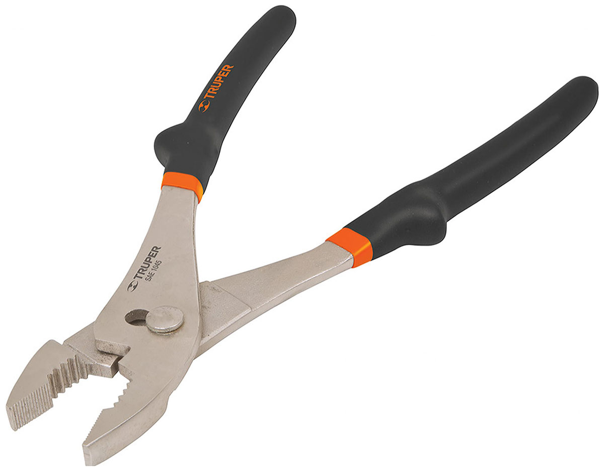 Изображение товара Клещи переставные Truper 200мм, кованая высокоуглеодистая сталь PCH-8 17301
