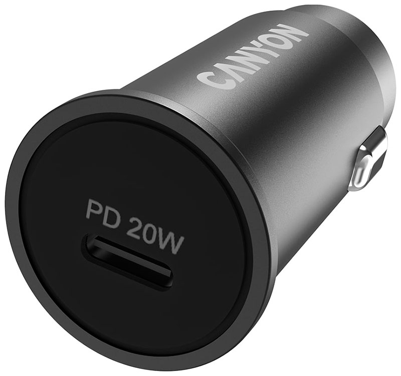 Автомобильный адаптер Canyon C-20 Type-C Power Delivery 20W черный для ibm lenovo thinkpad edge e320 e325 dd0ps3pb000 04w2211 dc разъем питания зарядный порт соединительный кабель