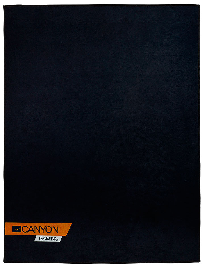 цена Коврик напольный под игровое кресло Canyon CND-SFM01 противоскользящий 100 x 130 см черный CND-SFM01