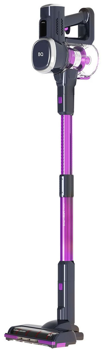Пылесос беспроводной BQ VCA0201H Серый-Фиолетовый