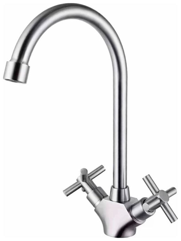 Изображение товара Смеситель для кухни Haiba HB49808 со поворотным изливом и аэратором