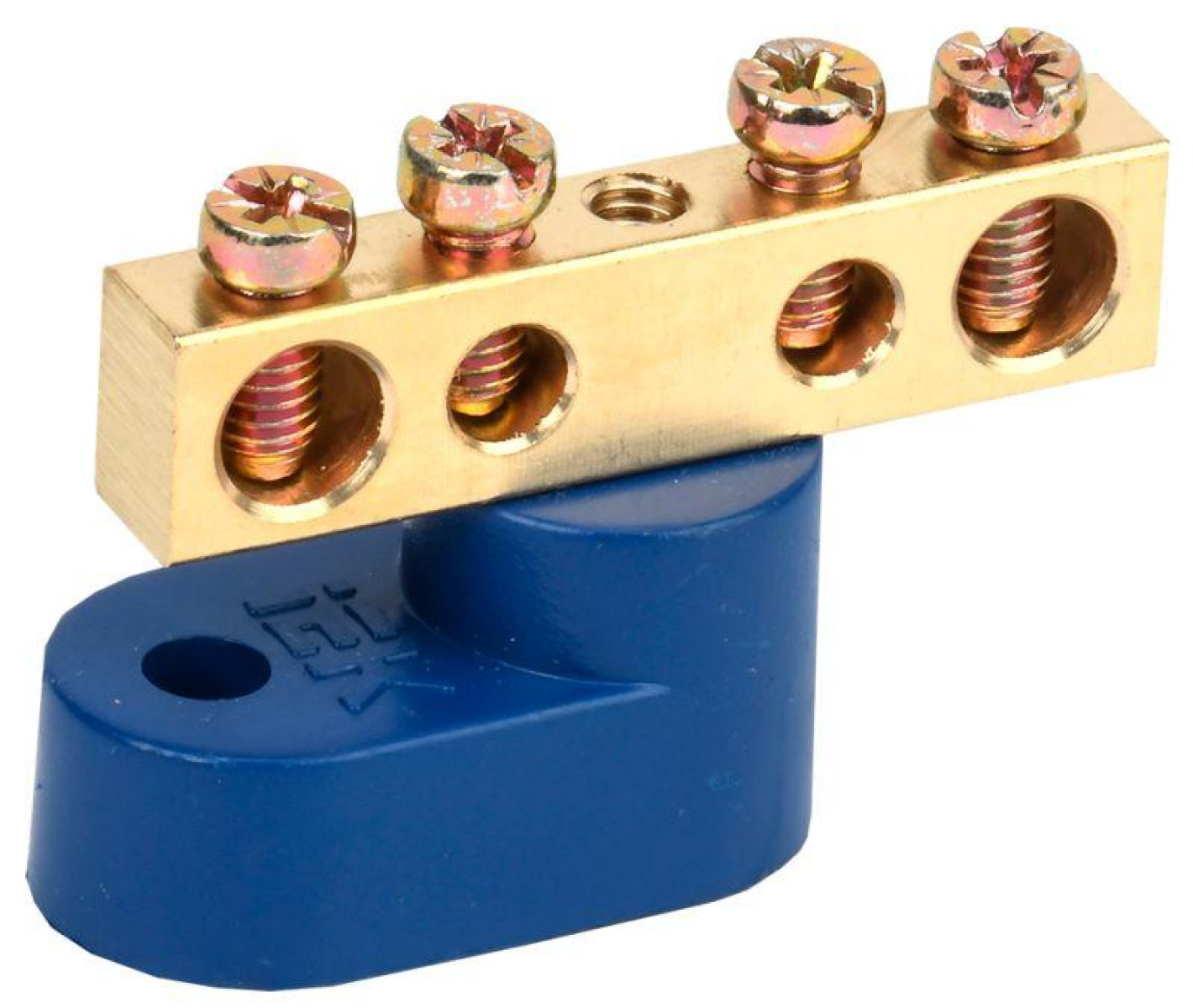 Изображение товара Шина нулевая IEK ШНИ-6х9-4-У1-С на изоляторе для электромонтажа