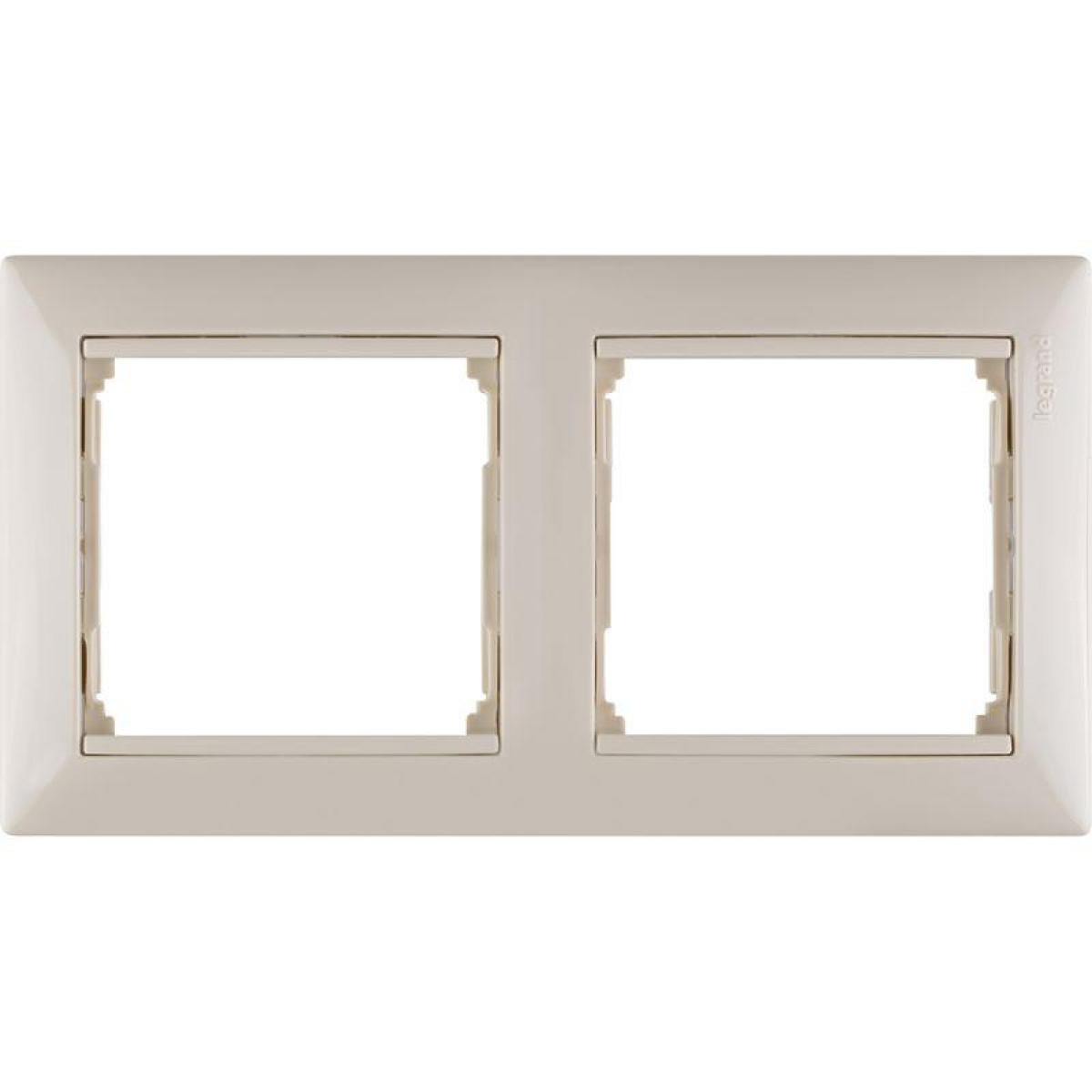 Изображение товара Рамка декоративная двухместная Valena горизонтальная сл. кость Legrand