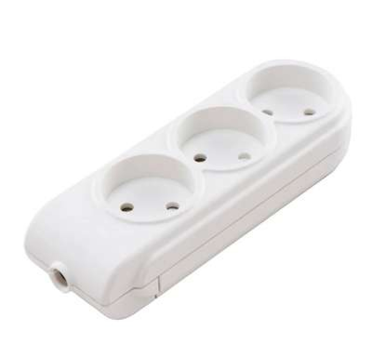 Изображение товара Мakel Колодка удлинителя 3-м без заземлённой защиты шторки