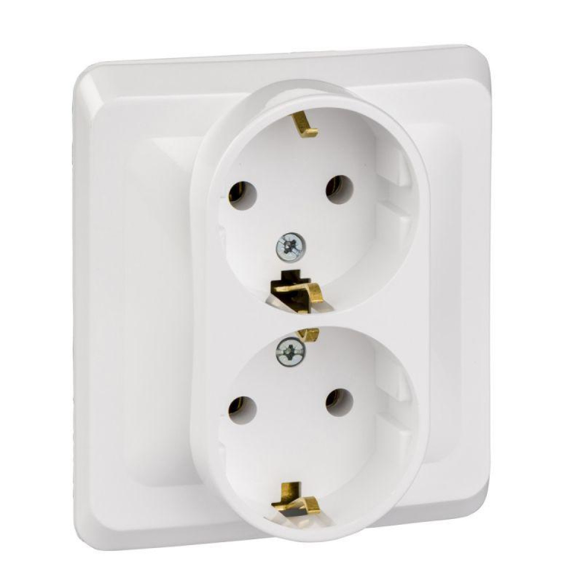 Изображение товара Розетка Systeme Electric Этюд 16А IP20 с заземлением накладная