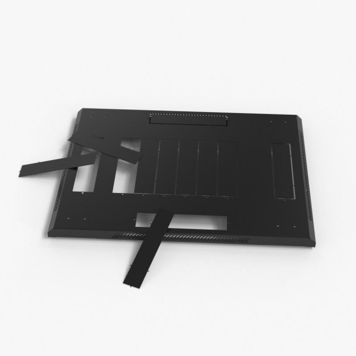 Изображение товара Сетевой шкаф Hyperline TTB-4781-DD-RAL9004 47U напольный 19 дюймов