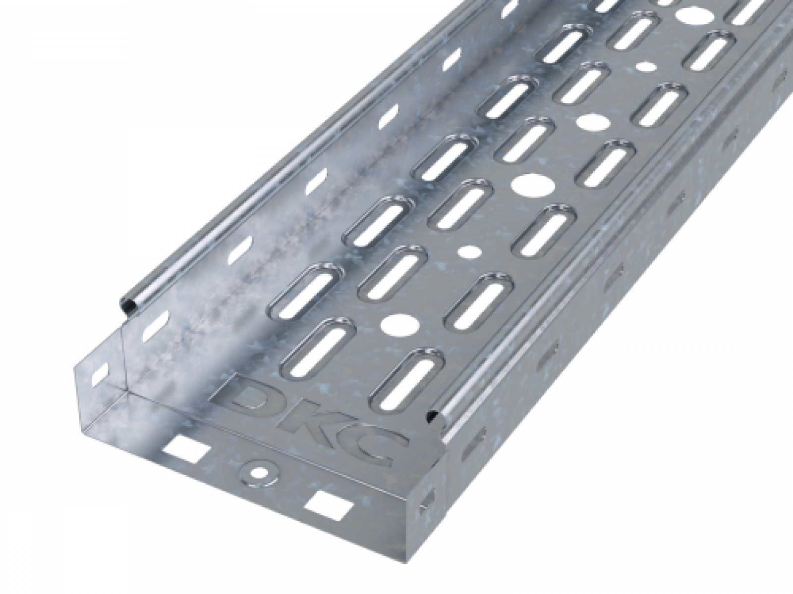Изображение товара Кабеленесущие системы DKC Лоток перфорированный 100х50 2000 мм сталь
