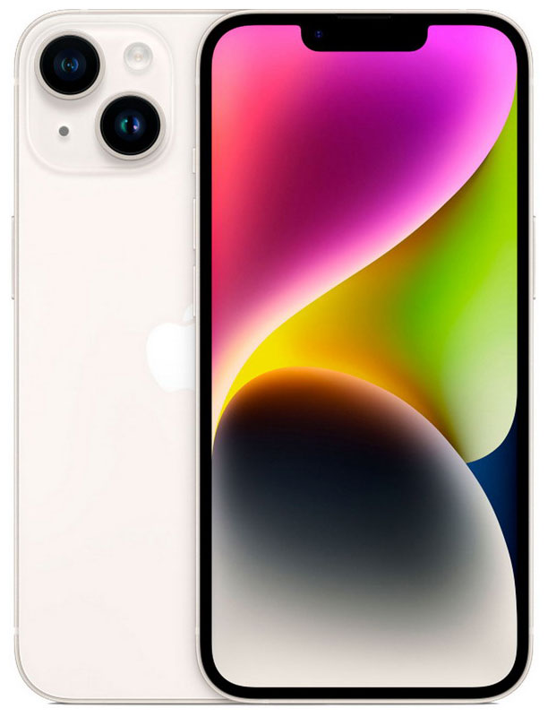 Изображение товара Apple iPhone 14 256ГБ Starlight смартфон с камерой 12 Мп и 6.1 OLED экран