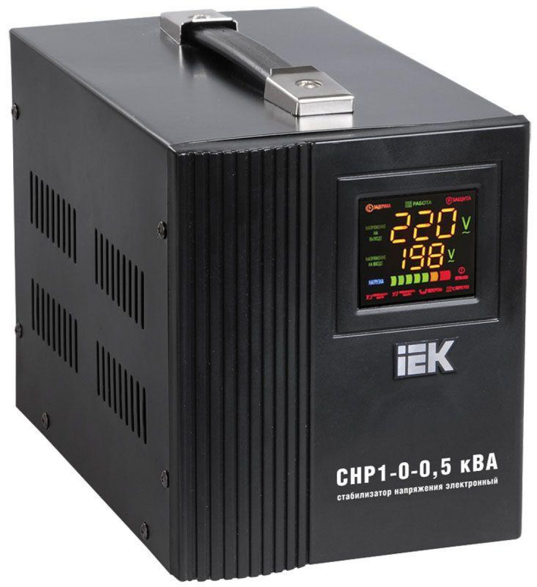 Стабилизатор напряжения IEK HOME СНР 1/220 0.5кВА переносной