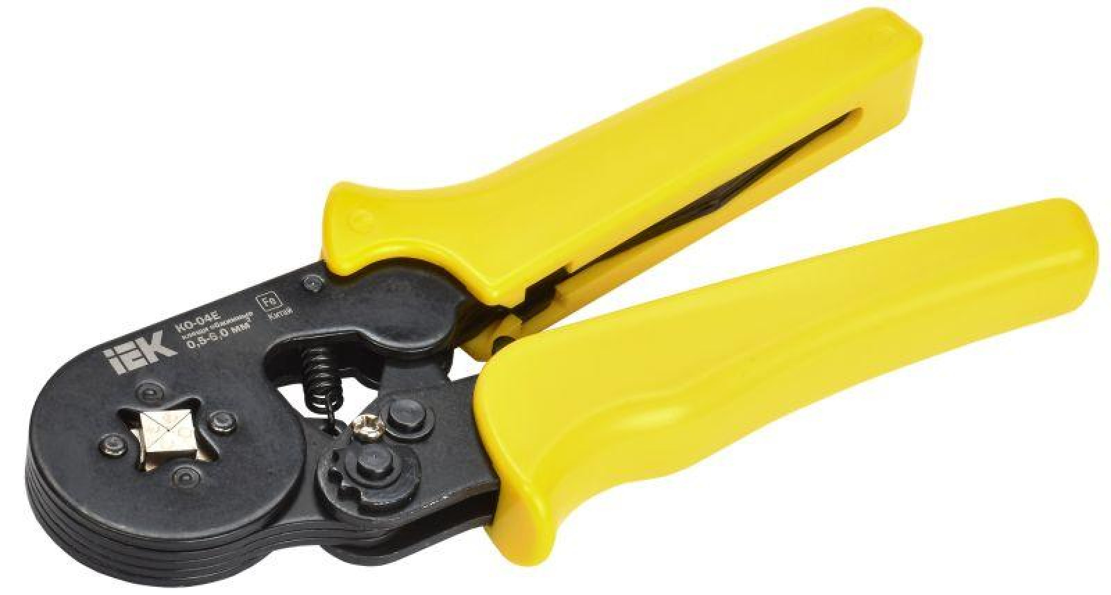 Изображение товара Клещи для обжима IEK Клещи для обжима КО-04Е 0.5-6.0кв.мм квадрат