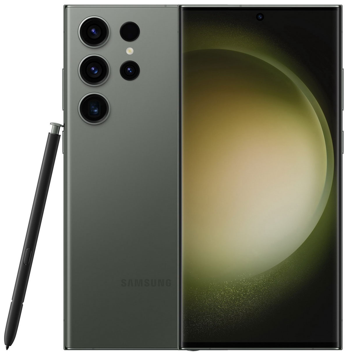 Смартфон Samsung Galaxy S23 Ultra 512Gb 12Gb зеленый смартфон samsung galaxy s23 512gb green sm s916 ds