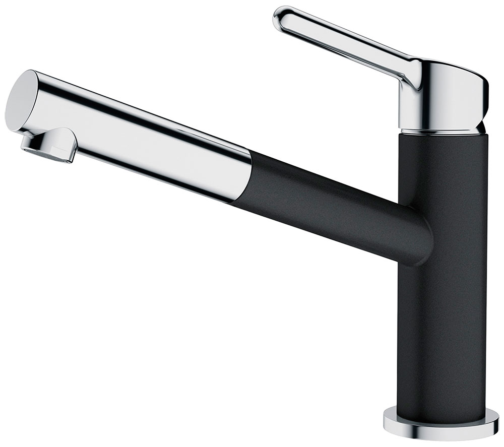 Изображение товара Смеситель для кухни Franke Orbit, ВШ, оникс (115.0623.057)