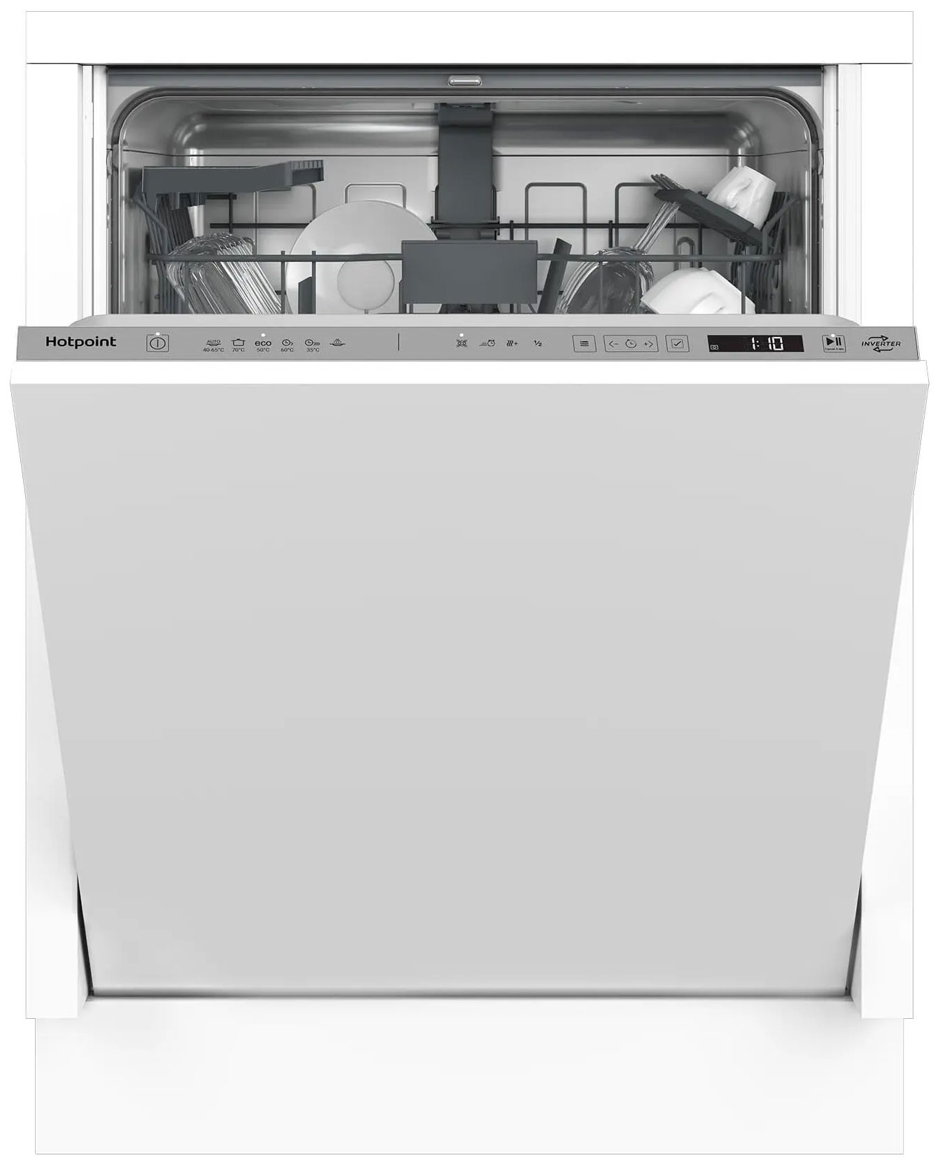 Встраиваемая посудомоечная машина Hotpoint HI 4D66 DW посудомоечная машина hotpoint ariston hfs 1c57