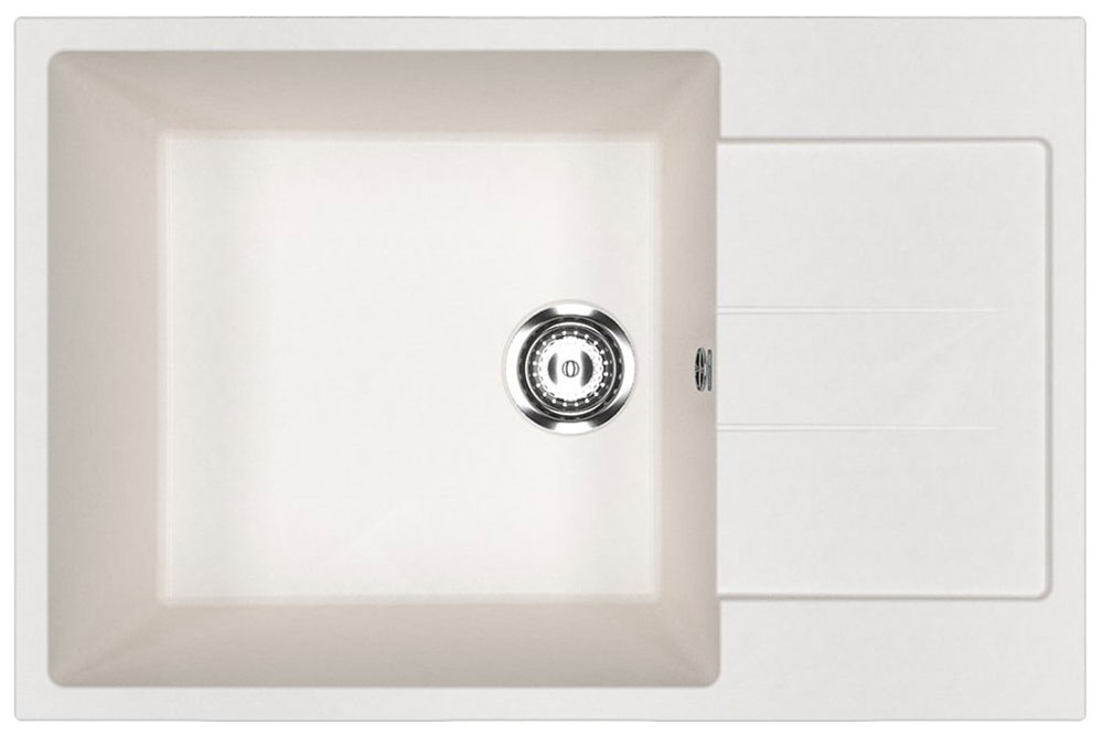 Изображение товара Кухонная мойка Ulgran U-602/ультра-белый (U-602-341)