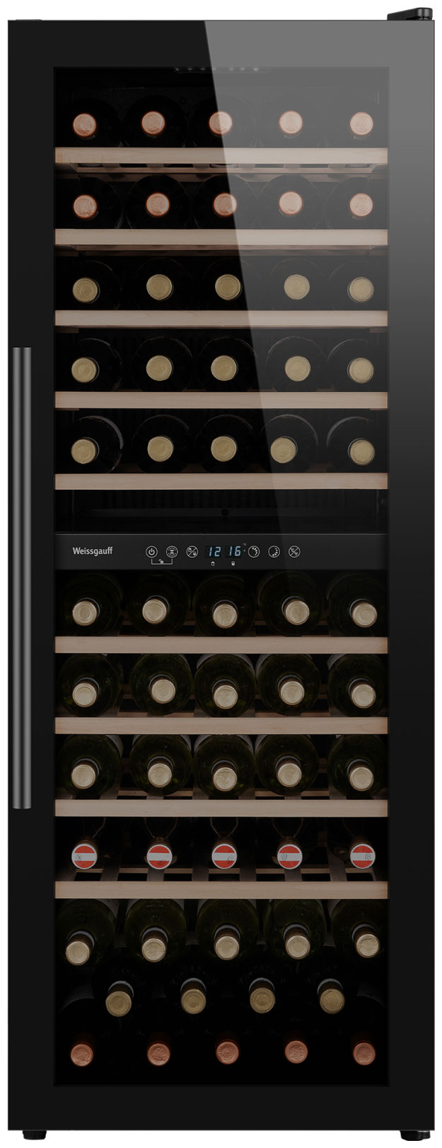 Изображение товара Винный шкаф Weissgauff WWC-77 DB DualZone