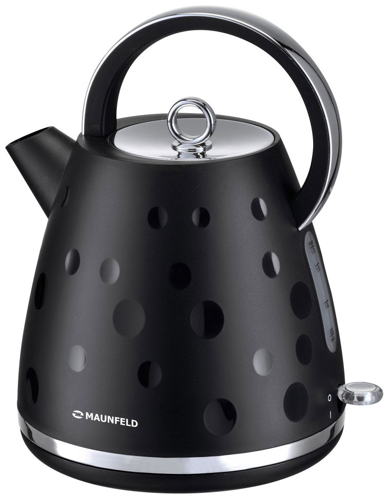 Изображение товара Чайник электрический Maunfeld MFK-647 BK черный с хромированными элементами